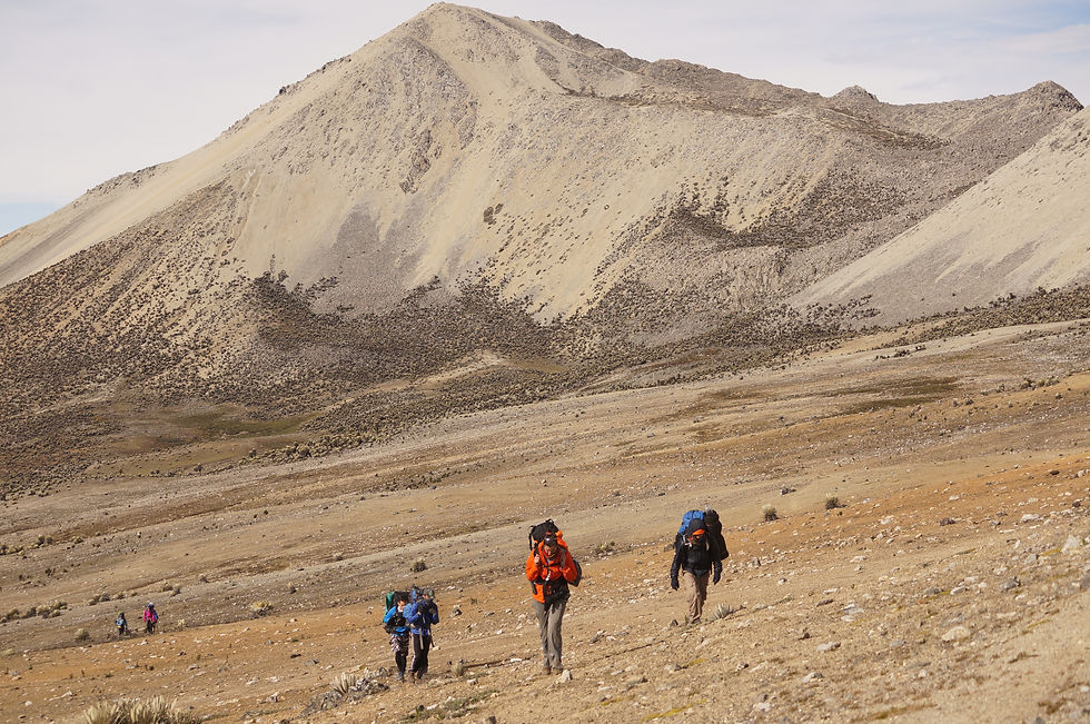 Desierto periglaciar andino, Culata