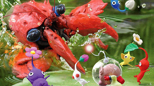 Pikmin VS Crawfish