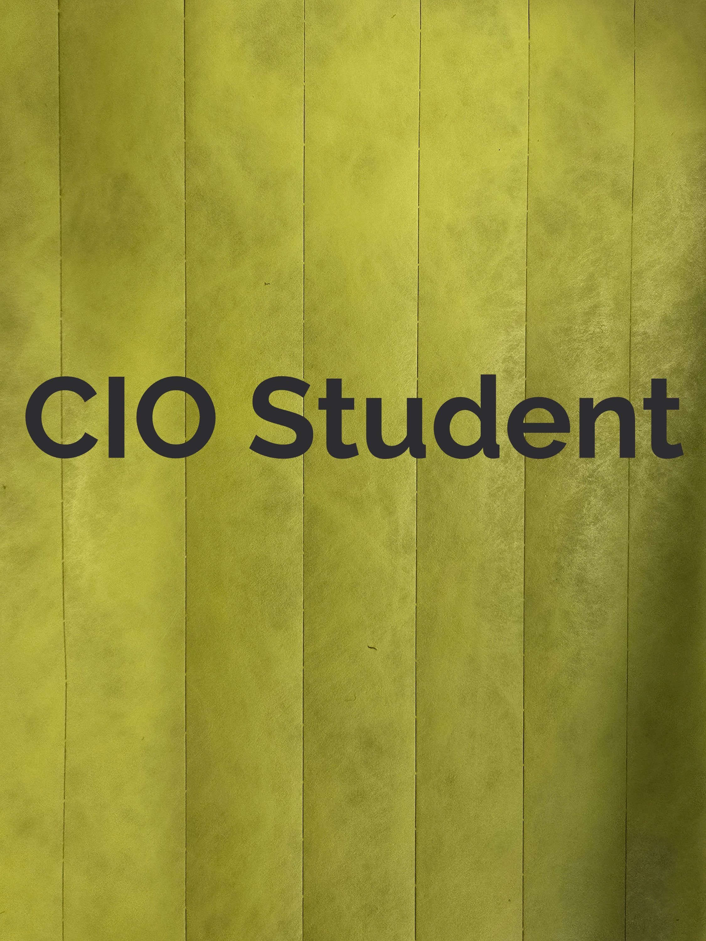 CIO Student Bracelet Fee