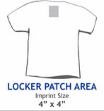 Thumbnail: Locker patch area logo placement