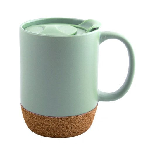 Прев'ю: Керамічне горнятко KAROLINA з корковою підставкою 51K054M00