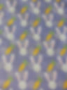 Thumbnail: Geborduurde  1ste Easter slabbetje paaseieren groen