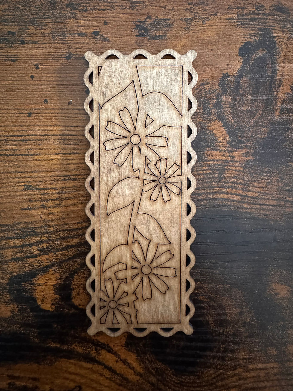 Thumbnail: Assorted Floral Bookmarks