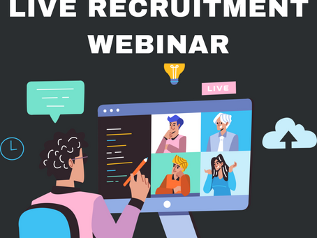 Recruitment webinars
