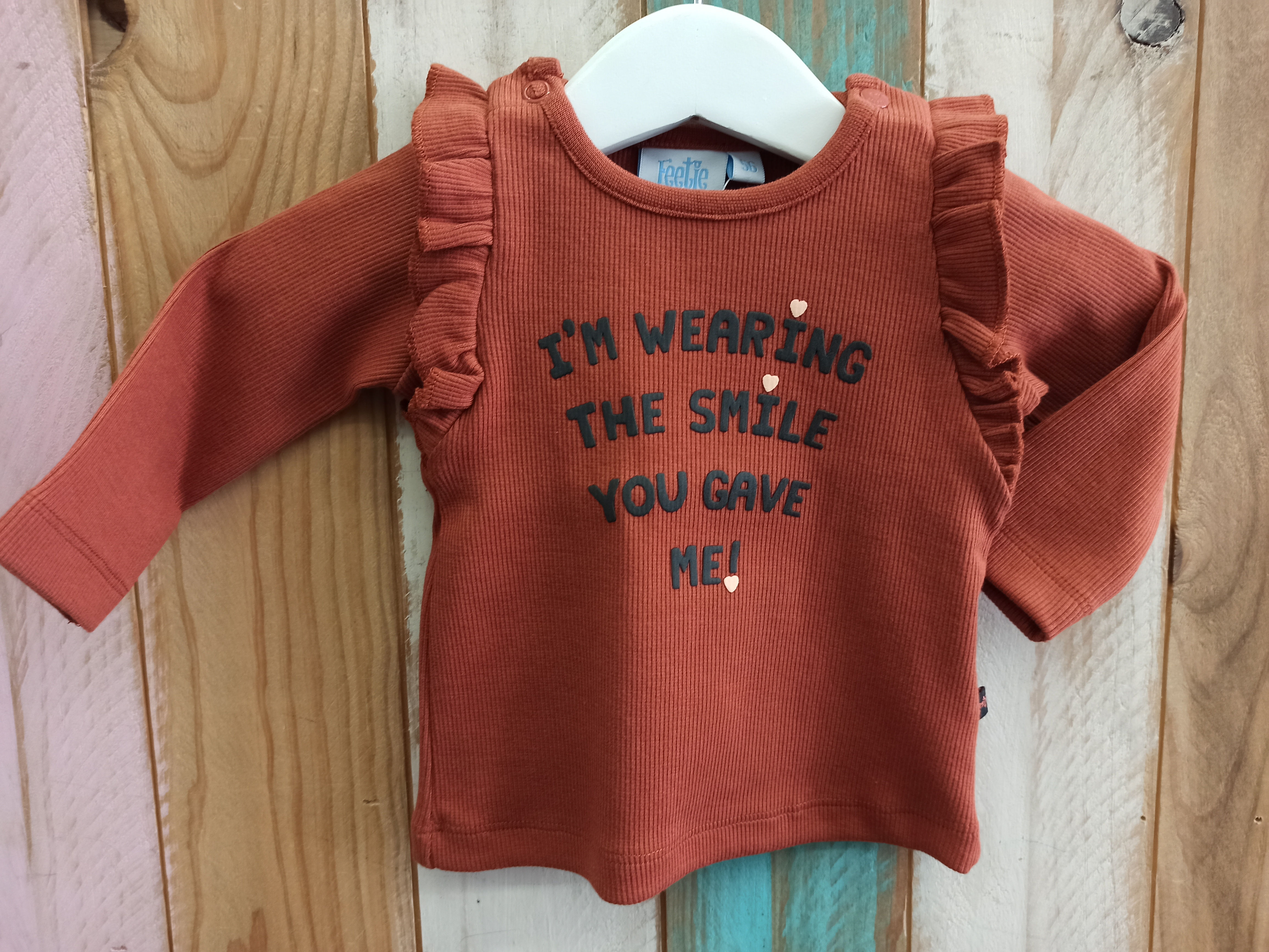 Jersey I'm Wearing The Smile You Gave Me! - FEETJE