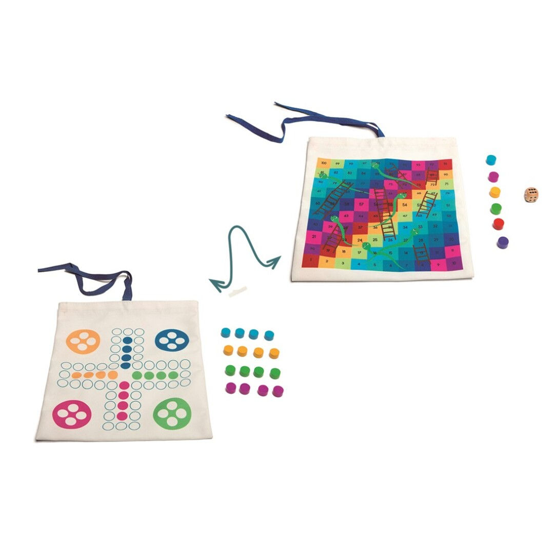 Juegos de Viaje (Parchis, Serpiente y Escaleras)