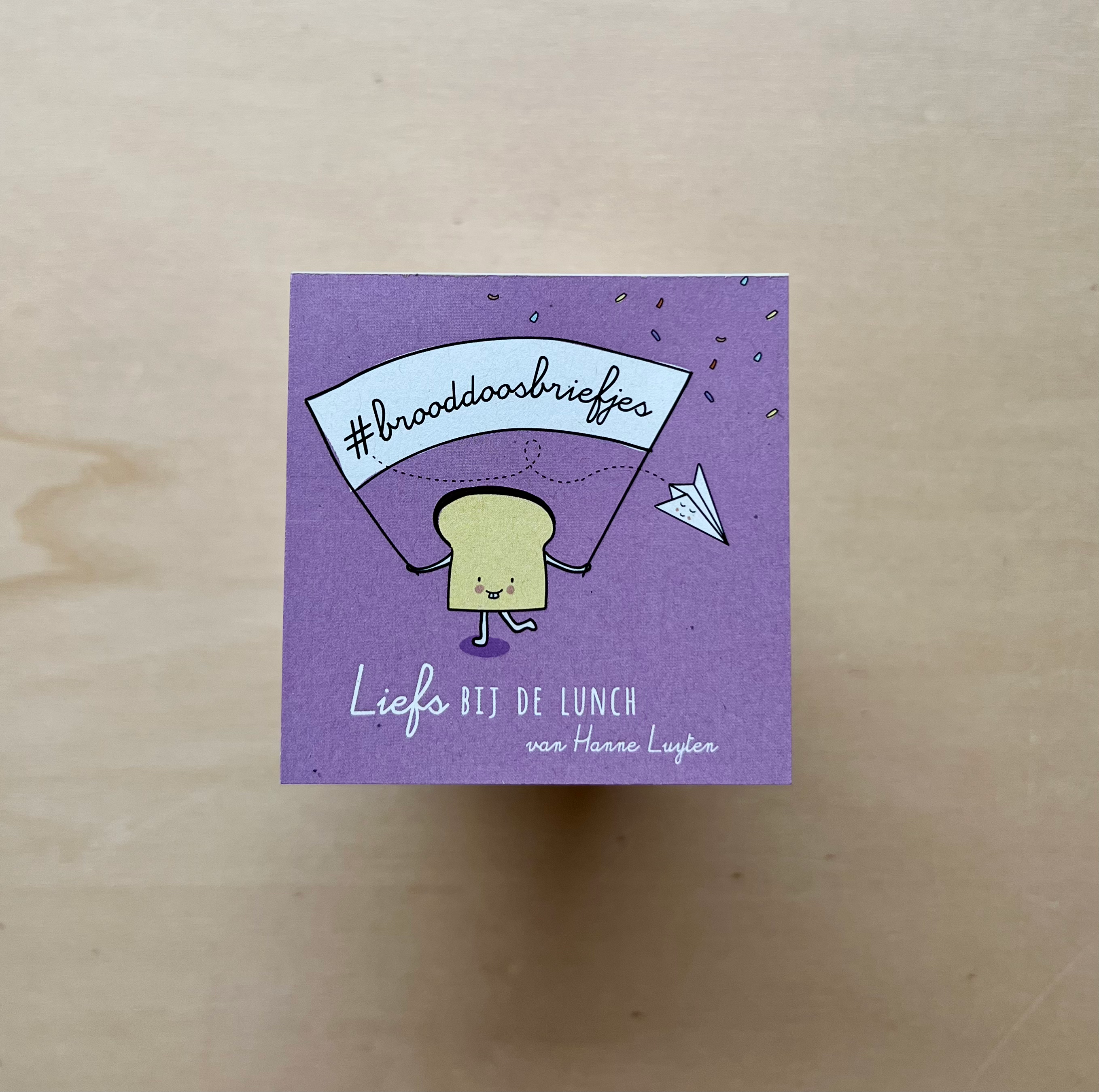 SCHEURBLOKJE #brooddoosbriefjes  – reeks 1 + 2