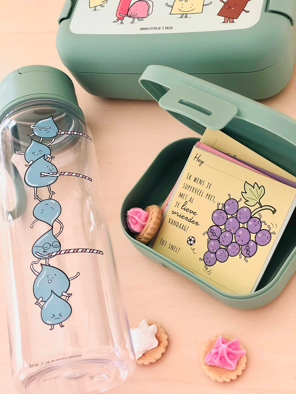 Thumbnail: reeks3 #brooddoosbriefjes  XL giftset!