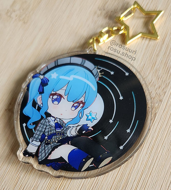 Hoshimachi Suisei Charm | Rosuuri Artshop
