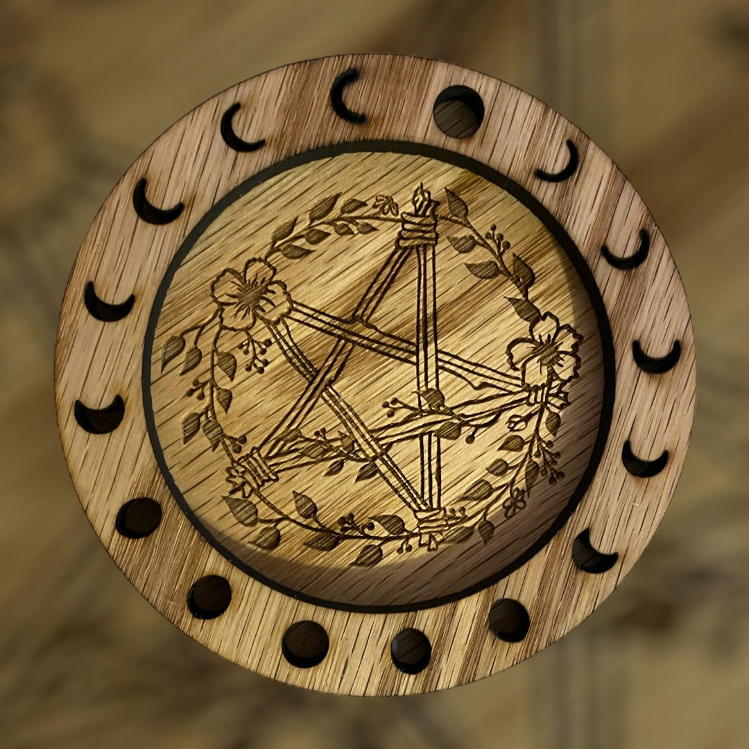 wicca coaster