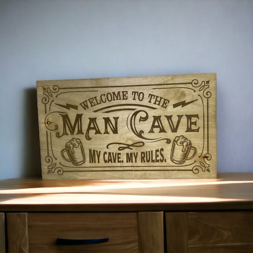 Thumbnail: Man cave signs