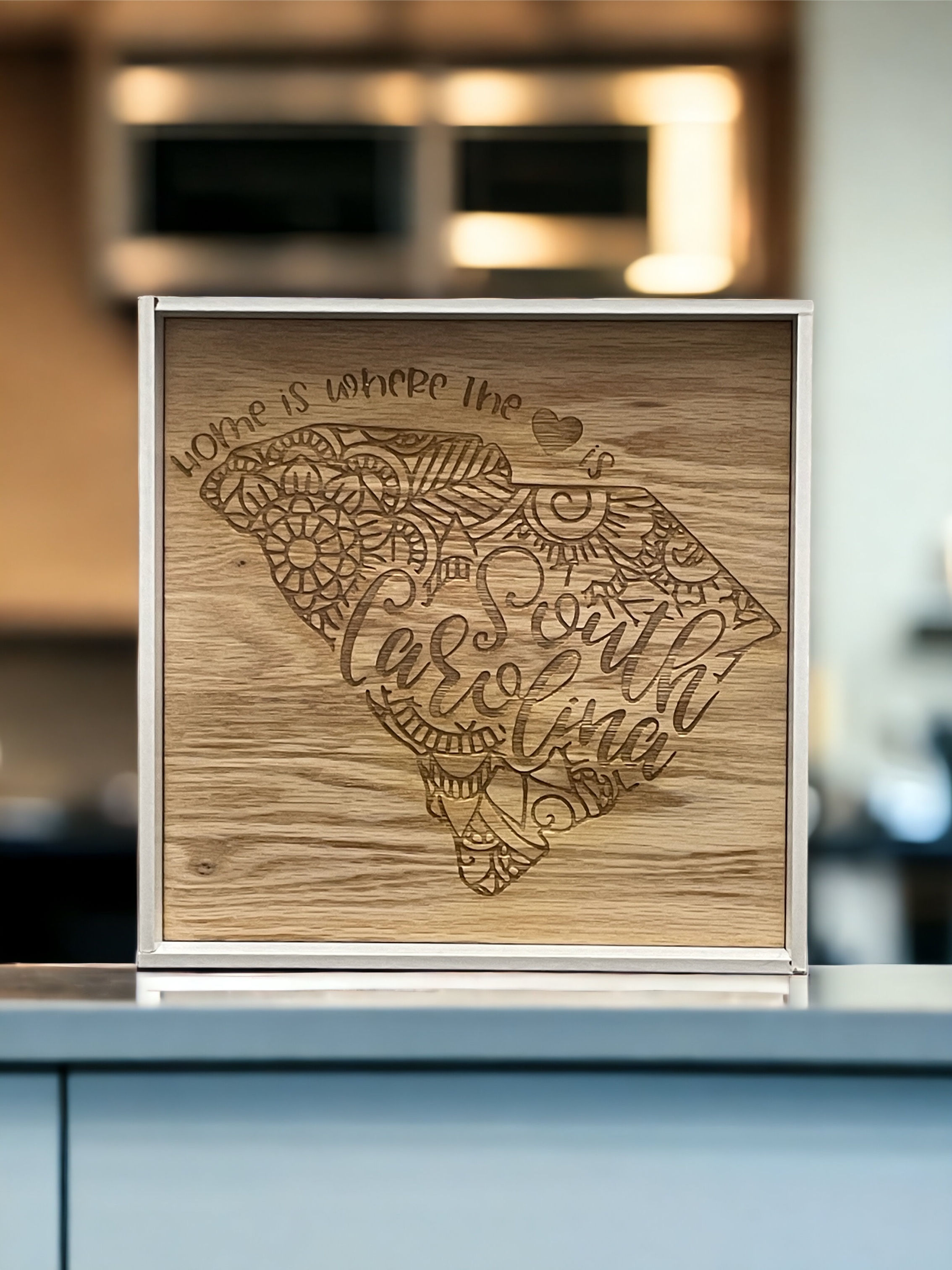 state mandala (framed)