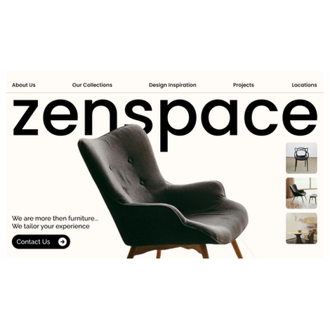 Website for Furniture & Interior Brands