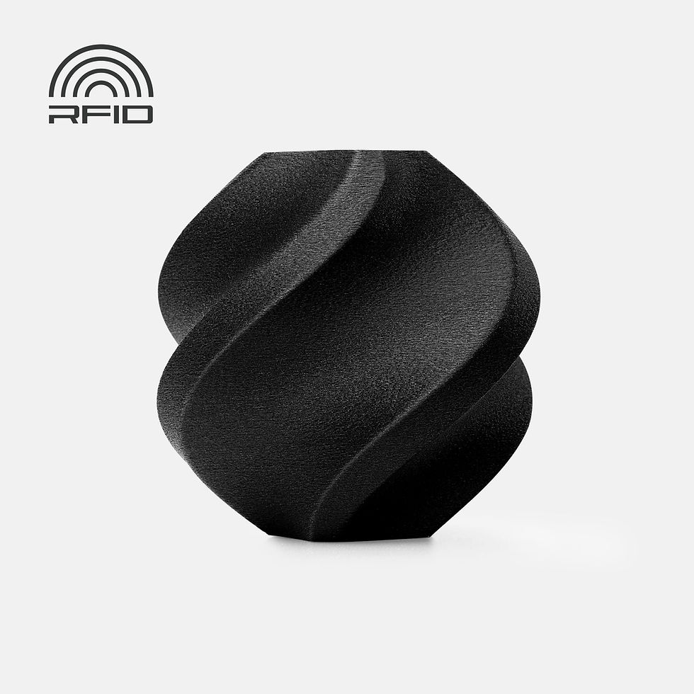 縮圖：Bambu Lab PA6-GF - Black (72104)