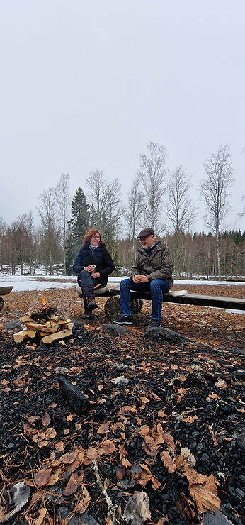 coaching session in nature