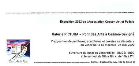 Exposition à Cesson-Sévigné (35)