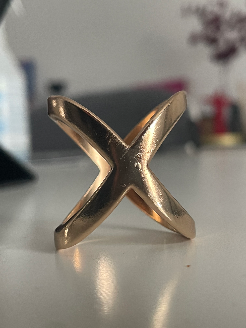 Miniaturbild: Hochwertiger Tuchring goldfarben
