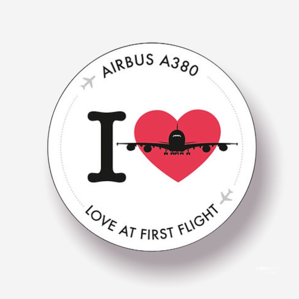 I love flying Airbus A380