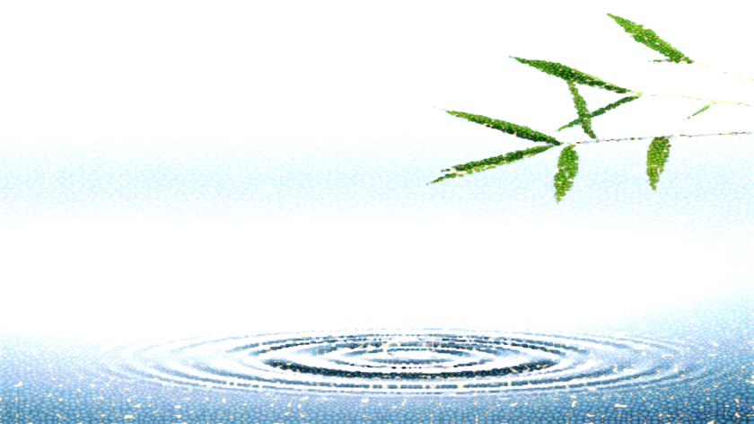 Drops falling in a lake