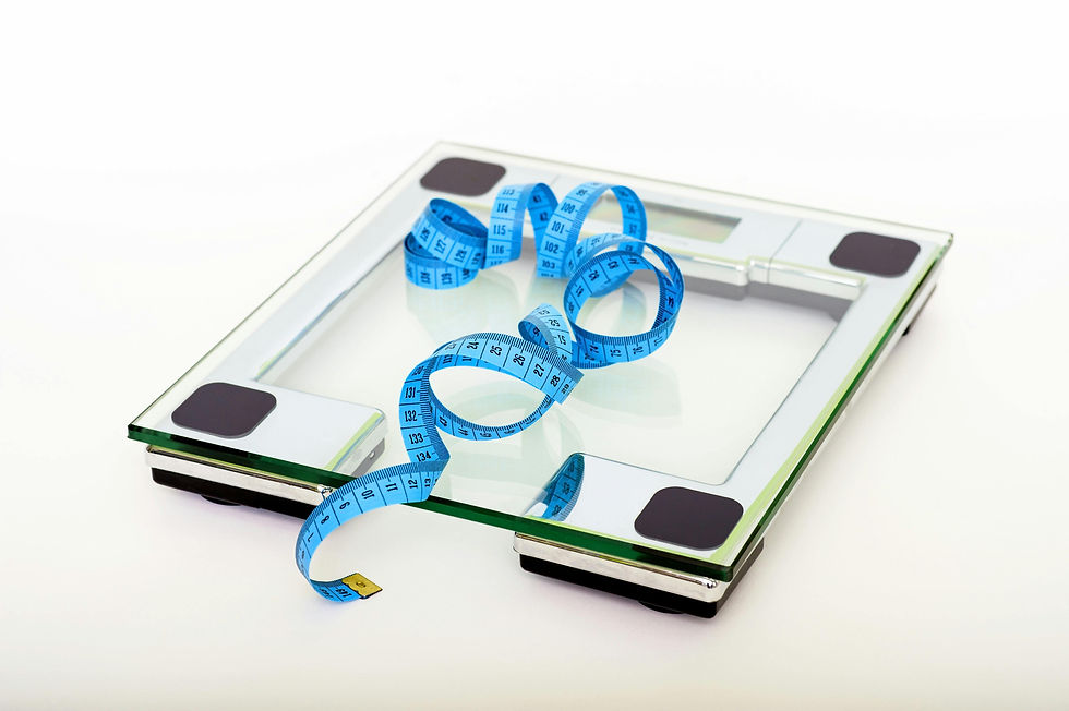 Weighing machine and measuring tape