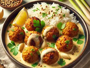 Méli-Boule thaï au lait de coco et citronnelle