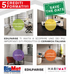 Visita con noi Atlas Concorde. 5 crediti formativi ai professionisti