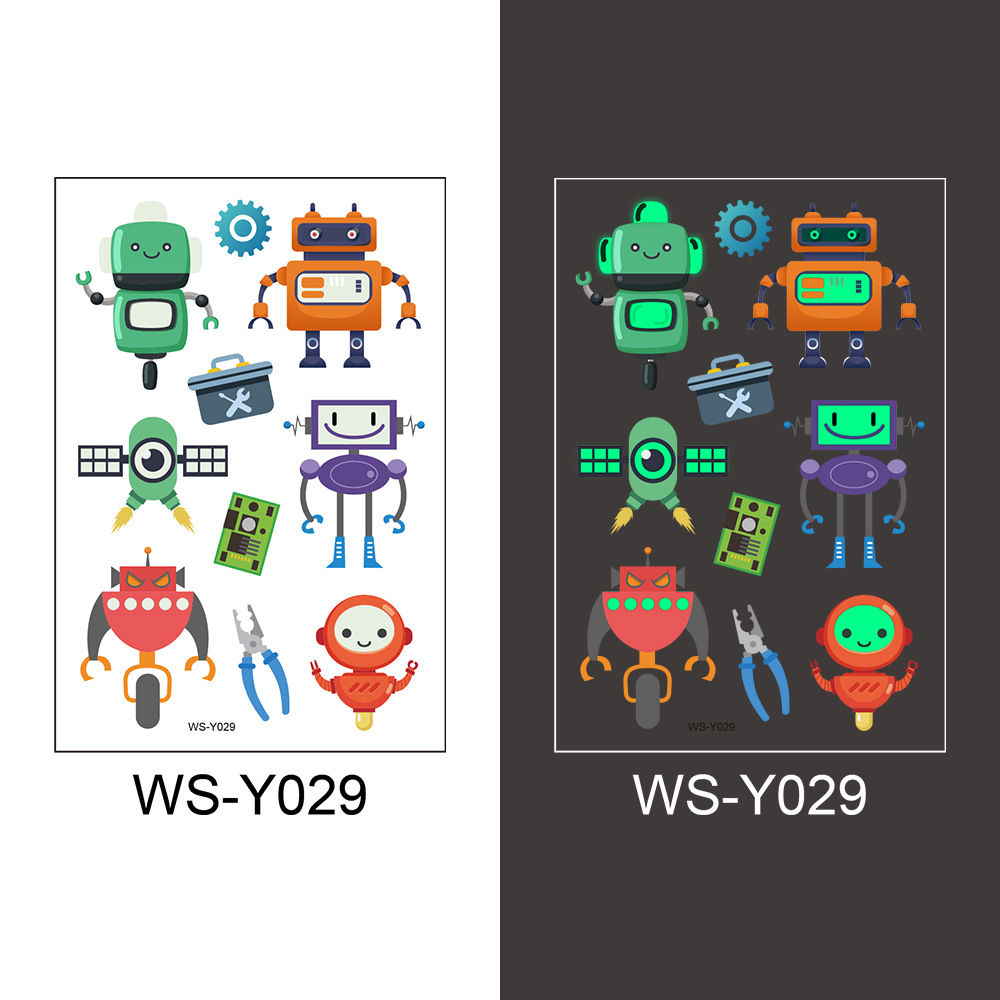 ROBOTS GLOW IN THE DARK WS-Y029