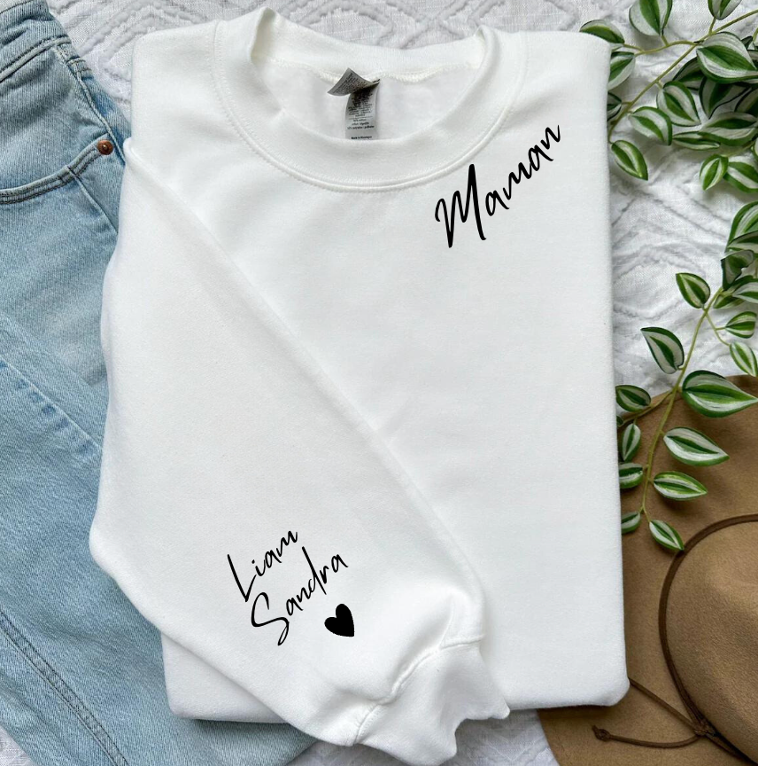 Miniature : Sweat Personnalisé Maman