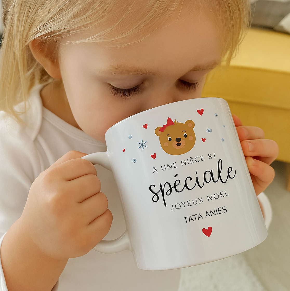 MUG ENFANTS PERSONNALISÉ noël