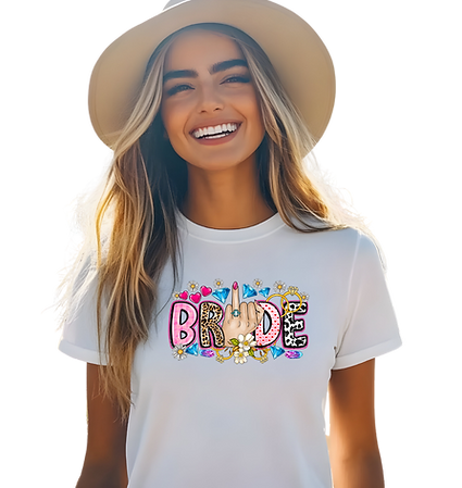 t-shirt Bride personnalisé
