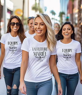 tee shirt evjf la future mariée
