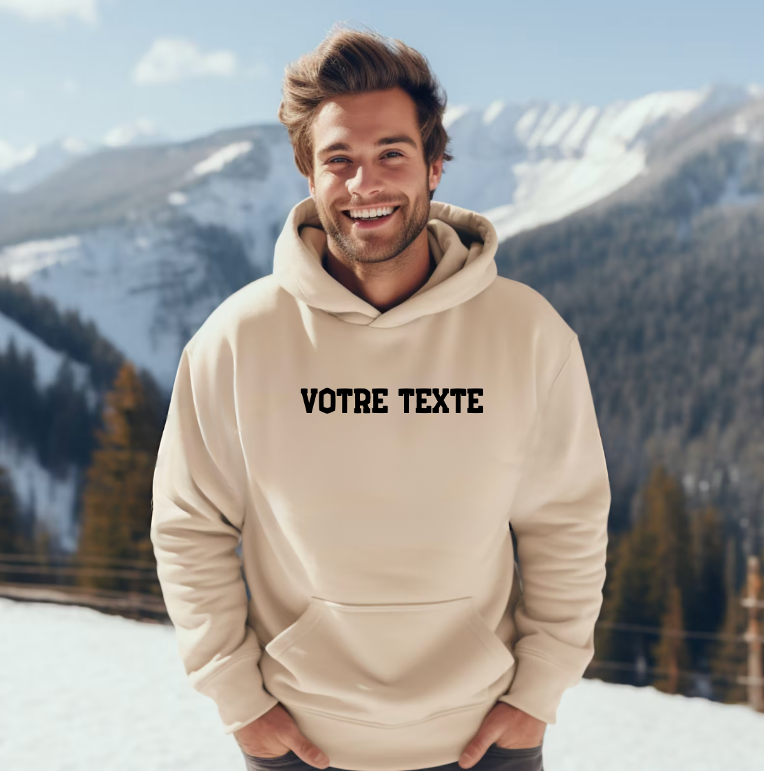 sweat a capuche homme personnalisé