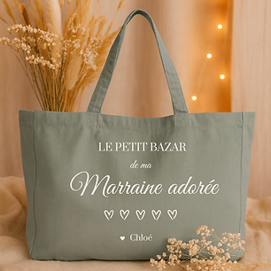 cadeau personnalisé Noël pour marraine