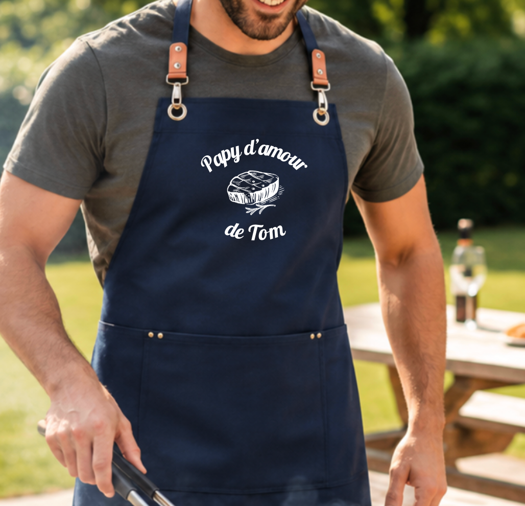 Tablier Homme BBQ- Style Vintage