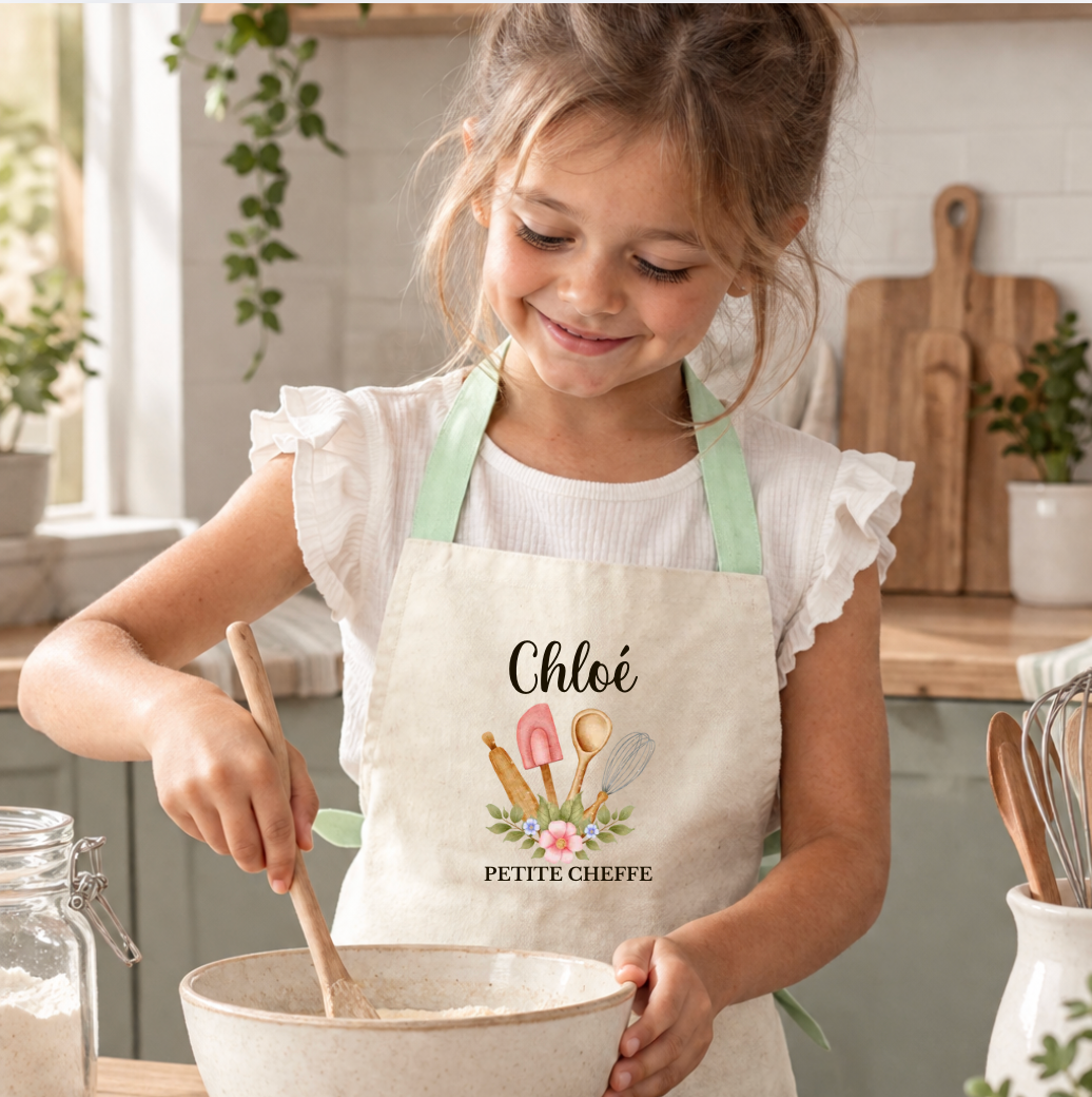 tablier cadeau personnalisé enfant