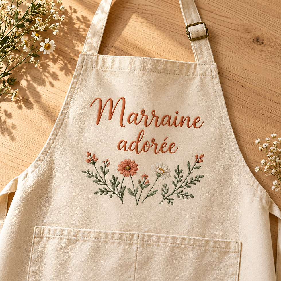 tablier marraine