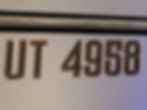 Thumbnail: Custom 3D Domed Boat Registration Numbers – Carbon Fiber & Bronze (Pair)
