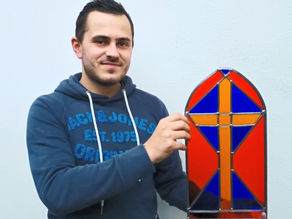 croix vitrail - stage 