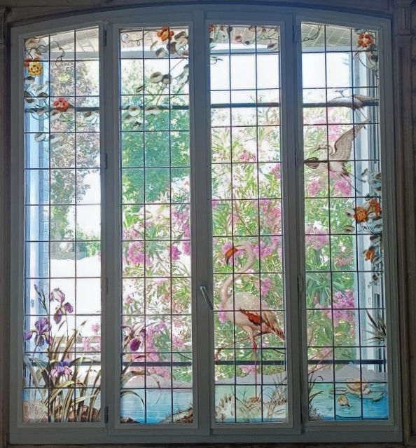La scène du flamant rose