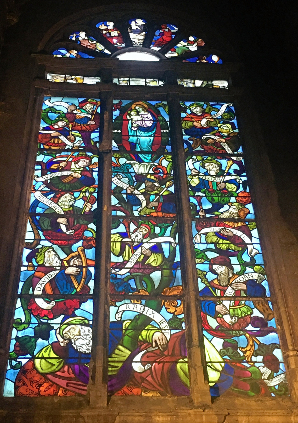 verrière de l'arbre de Jessé