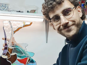 Au bord de la Seine - vitrail stage