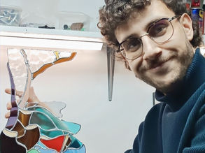 Au bord de la Seine - vitrail stage