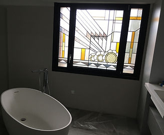 vitrail art deco - nogent sur marne
