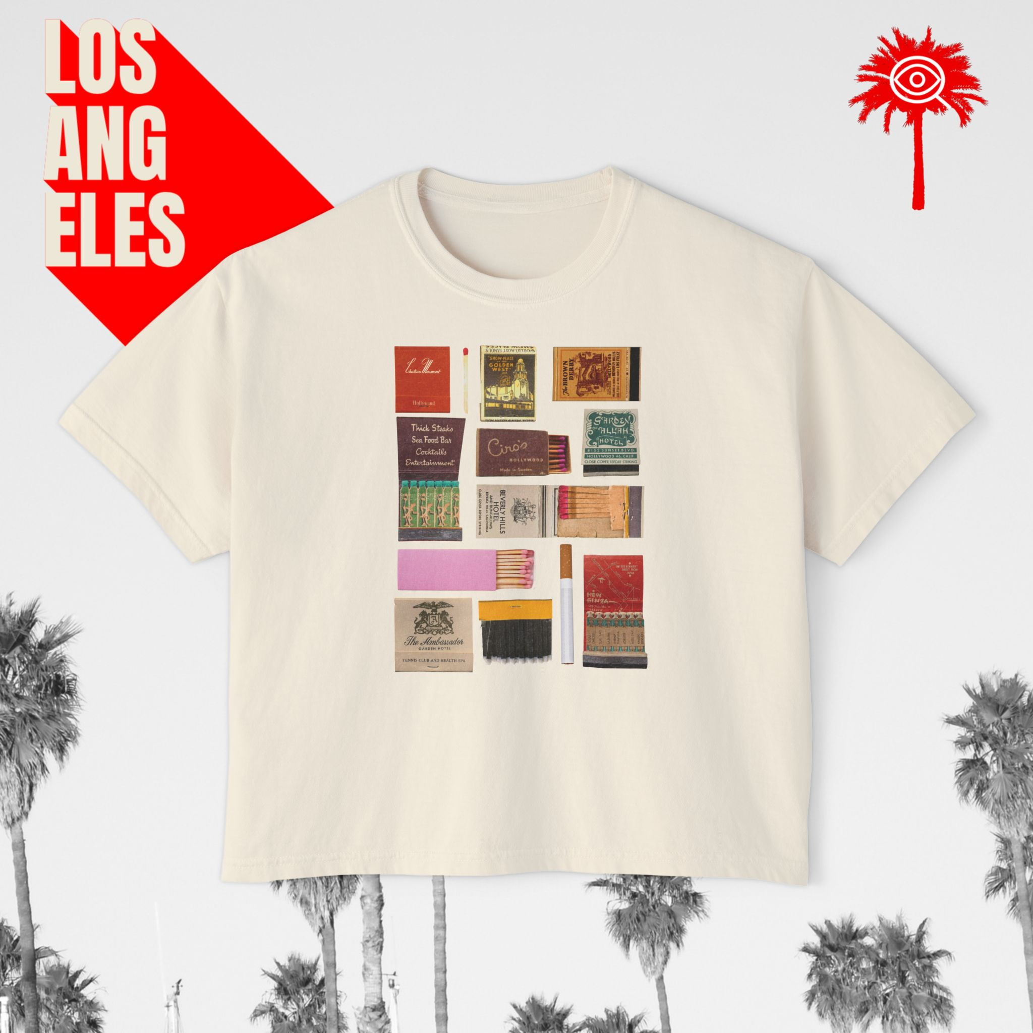 Women’s Hollywood MatchBoxy Tee
