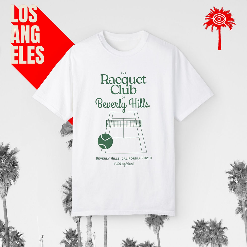 Thumbnail: Retro Beverly Hills Racquet Club Tee 