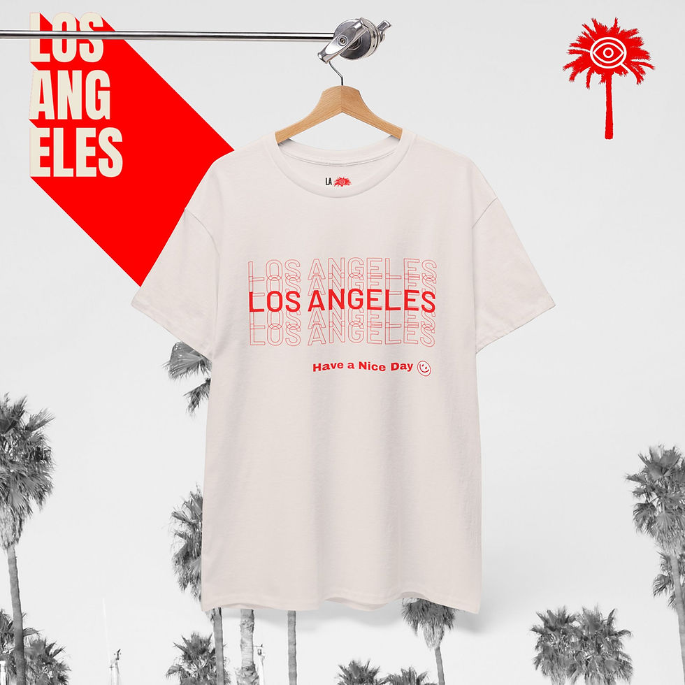 Thumbnail: Ice Grey THANK YOU L.A.F.D. Fundraiser Tee 