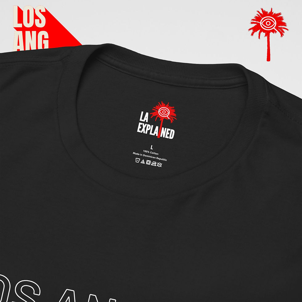 Thumbnail: Black "THANK YOU L.A.F.D" Fundraiser Tee 