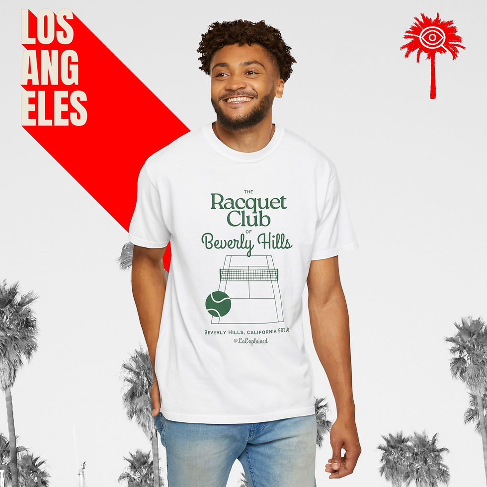 Thumbnail: Retro Beverly Hills Racquet Club Tee 