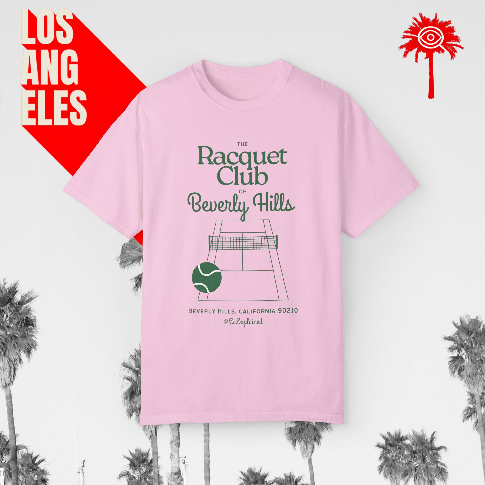 Retro Beverly Hills Racquet Club Tee