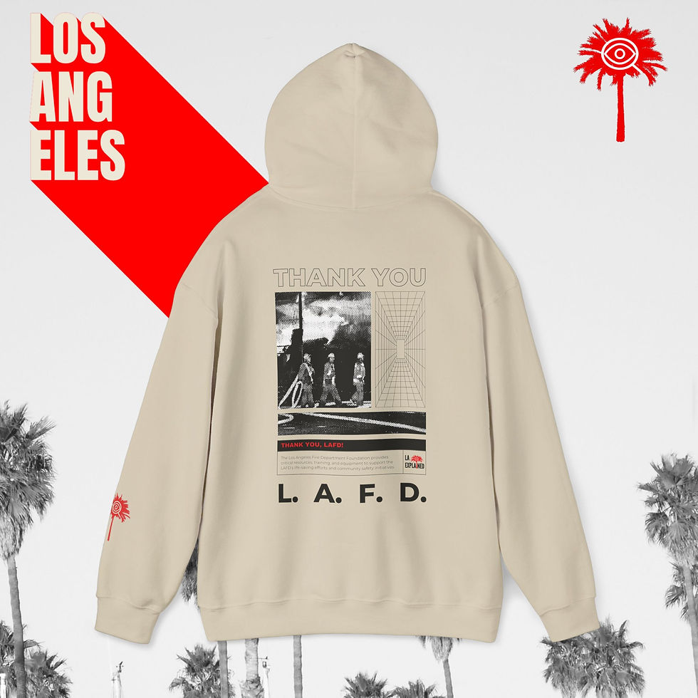 Thumbnail: Sand L.A.F.D. Fundraiser Hoodie 
